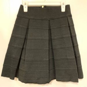 Finesse Black Heavyweight Waffle Skirt NWT